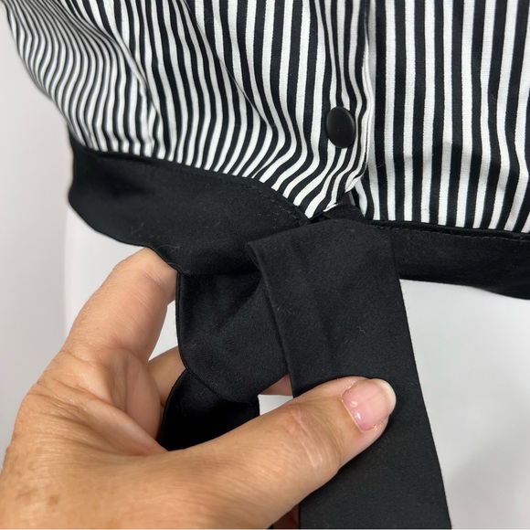 NWt Hemet WOMEN'S A STRIPE LOVE AFFAIR KNOT TOP - Picture 6 of 9